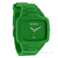 Sports Silicone Wrist Watch Square Colorful